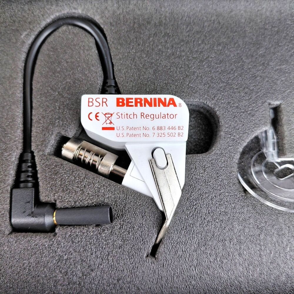 Bernina BSR Stitch Regulator Foot with Tin Instruction Book New - Picture 7 of 8